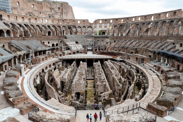 Roman emperor laid plans for the colosseum