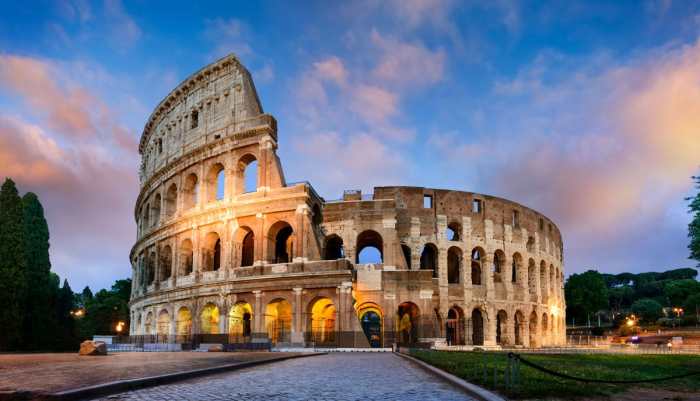 Roman emperor laid plans for the colosseum